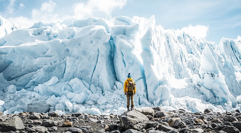 Perito Moreno glacier in Patagonia, Argentina.