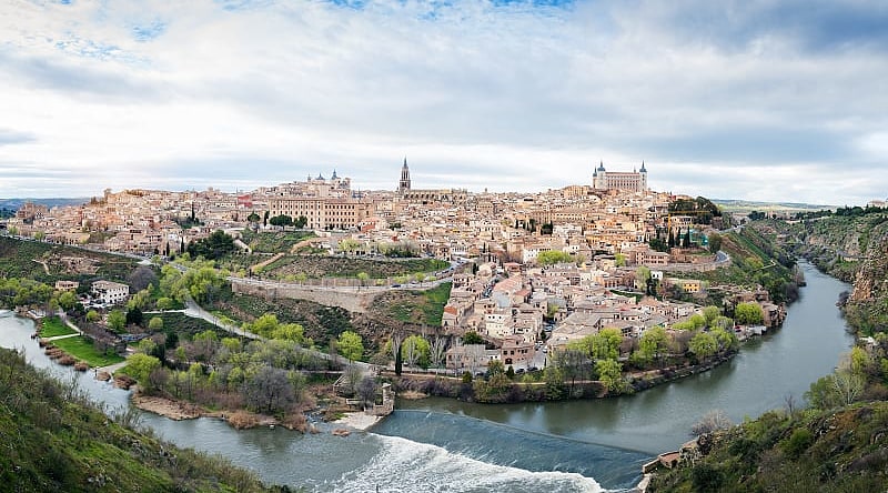 View of Toledo in Spain