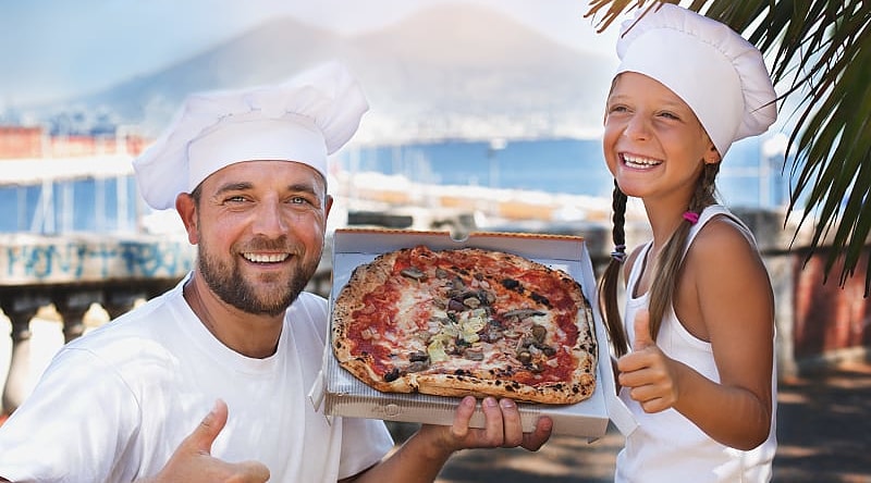 Cooking class for kids in Italy