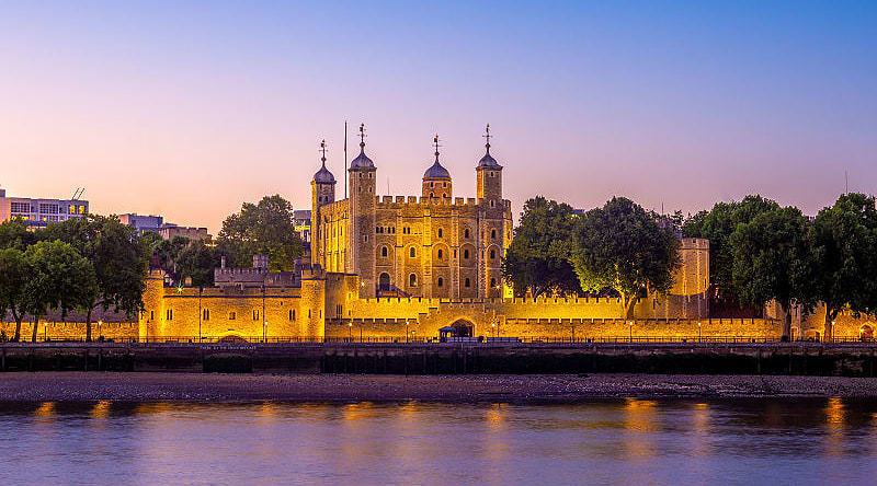 After hours access to the Tower of London in England