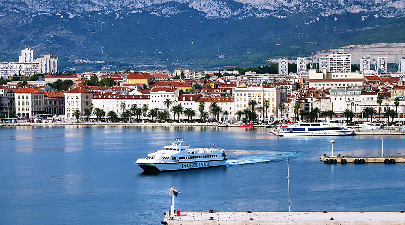Split waterfront, Croatia