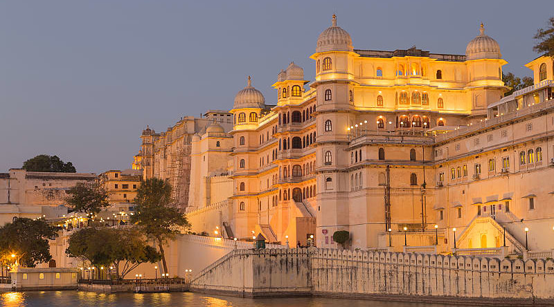 Udaipur City in Rajasthan, India