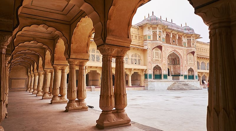 Amber Fort in Jaipur, Rajasthan, India