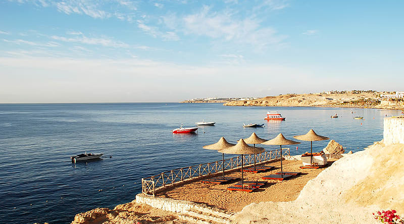 View of Sharm El Sheikh, Egypt