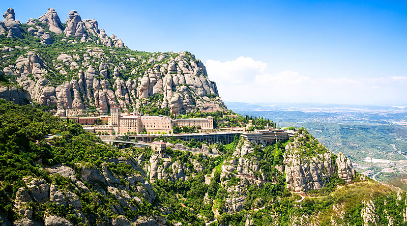 Contemplating the cliffs of Montserrat is breathtaking. The mountain is so unusual that it causes both delight and awe.