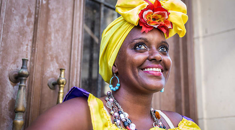 Cuban woman in Havana