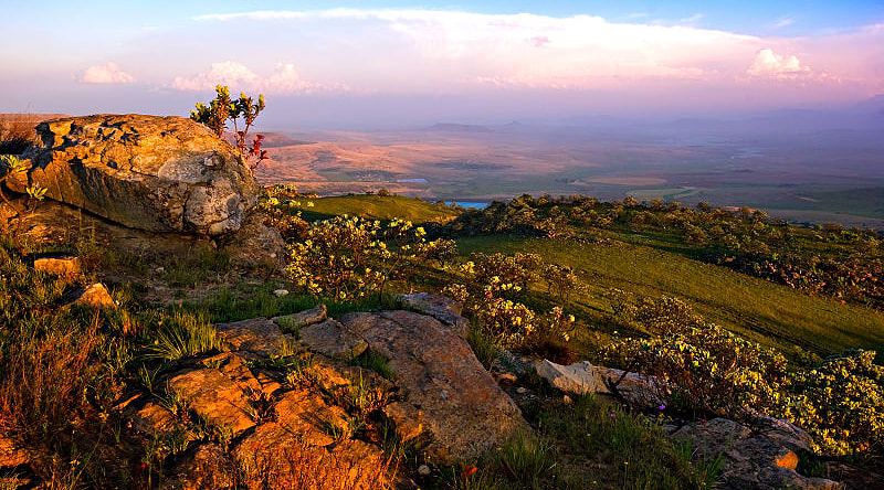 Drakensberg Mountain in South Africa