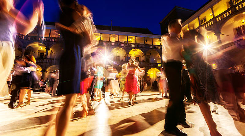 Tango class in Buenos Aires, Argentina