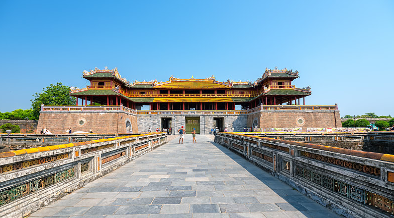 Dai Noi Palace complex in Hue, Vietnam