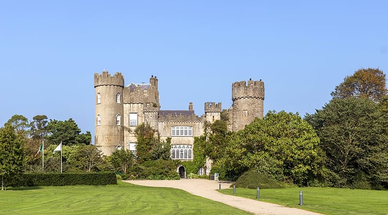 Malahide Castle, a jewel of Irish history, Dublin, Ireland