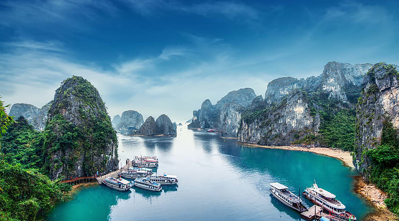 Ha Long Bay in Vietnam
