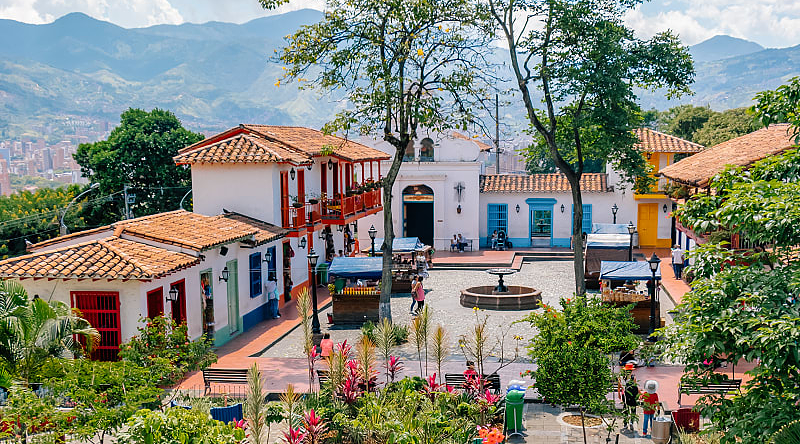 Pueblito Paia in Medellín, Colombia