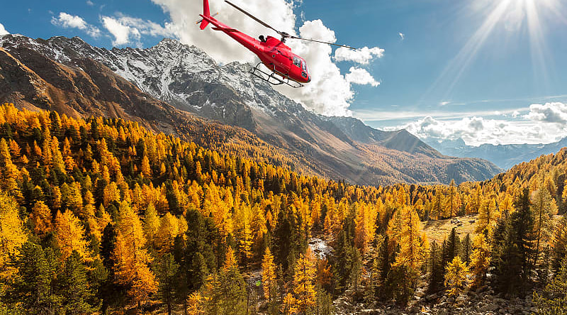 Explore the island with a private guide on a scenic flight