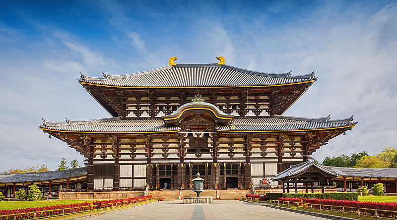 Todaiji-Temple in Nara, Japan