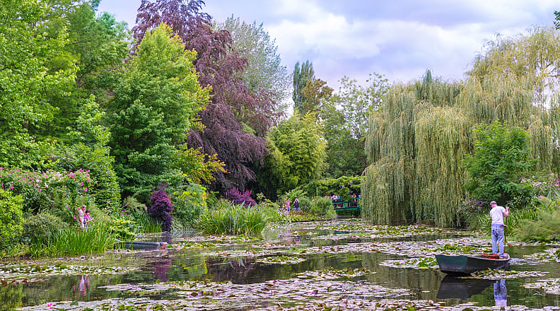 Monet Garens at Giverny in France