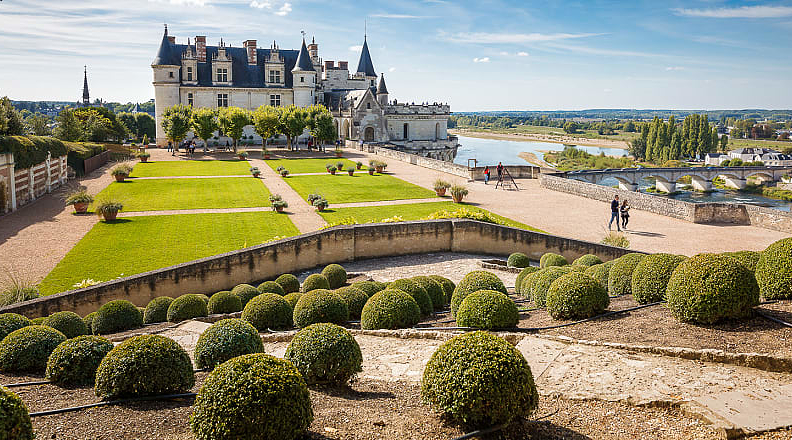 Amboise Chateau in the Loire Valley, France.  Photo courtesy of ADT Touraine / David Darrault