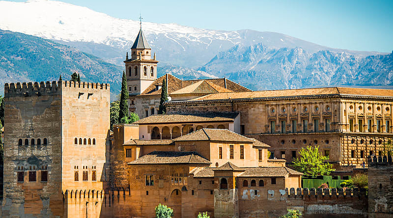Moorish palace Alhambra, Granada, Spain