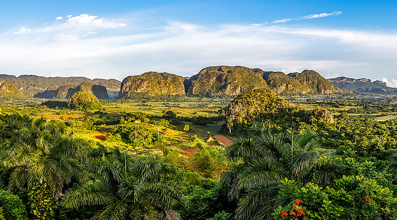 View of Vinales Valley in Cuba