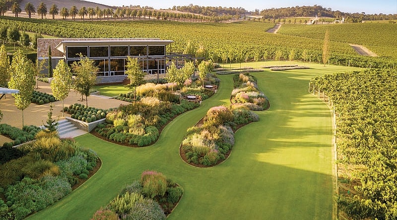 Barossa Valley Estate vineyards in South Australia