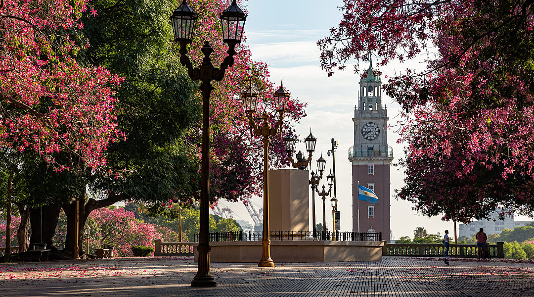 Plaza San Martin in the Retiro neighborhood of Buenos Aires, Argentina