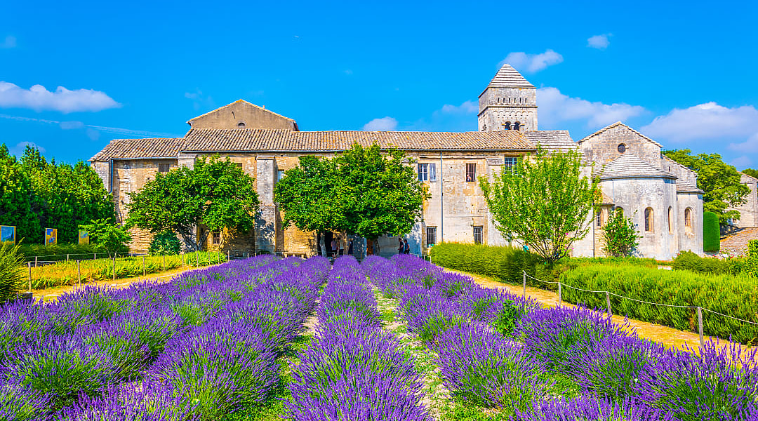Monastery of Saint Paul de Mausole in Saint-Rémy-de-Provence, France