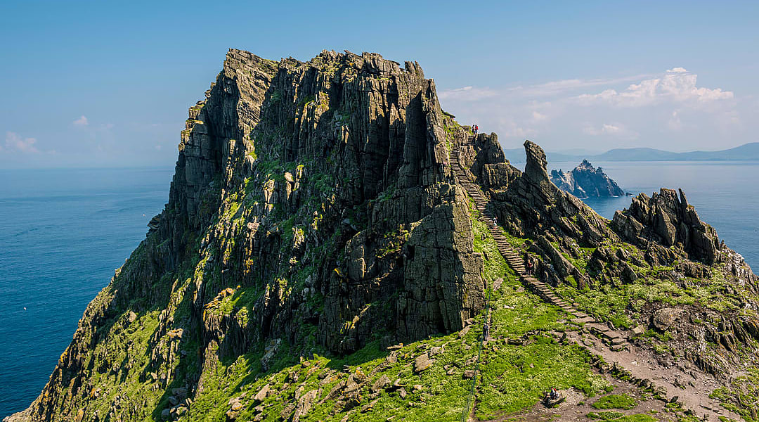 Skellig Michael in Co Kerry, Ireland