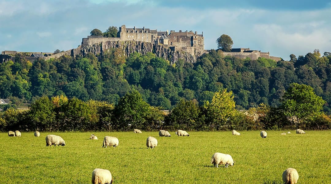 Stirling Castle in Scotland