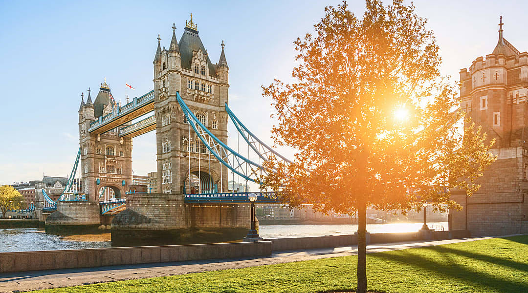 Tower Bridge in London, England