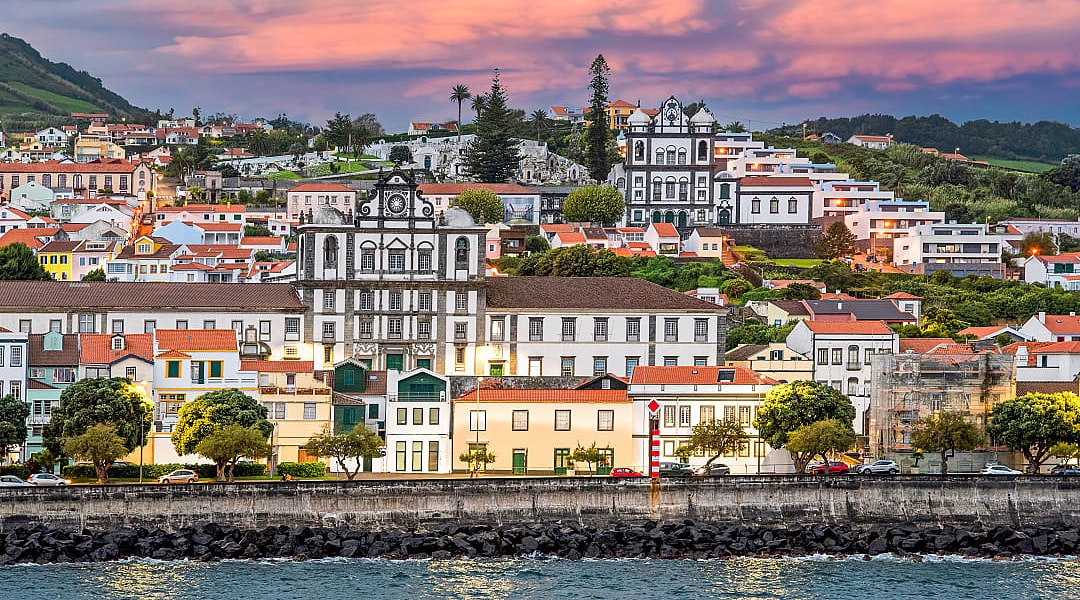 Faial Island in the Azores, Portugal
