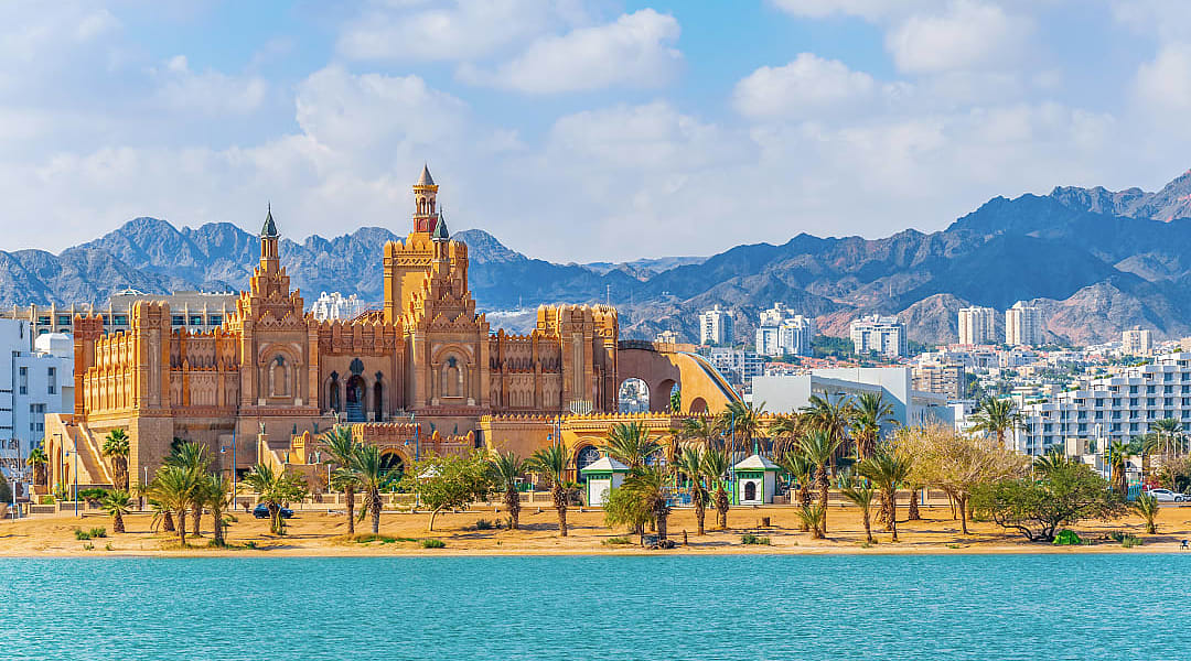 Cityscape of Eilat in Israel