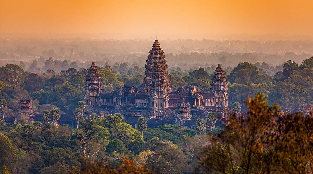 Angkor Wat in Siem Reap, Cambodia