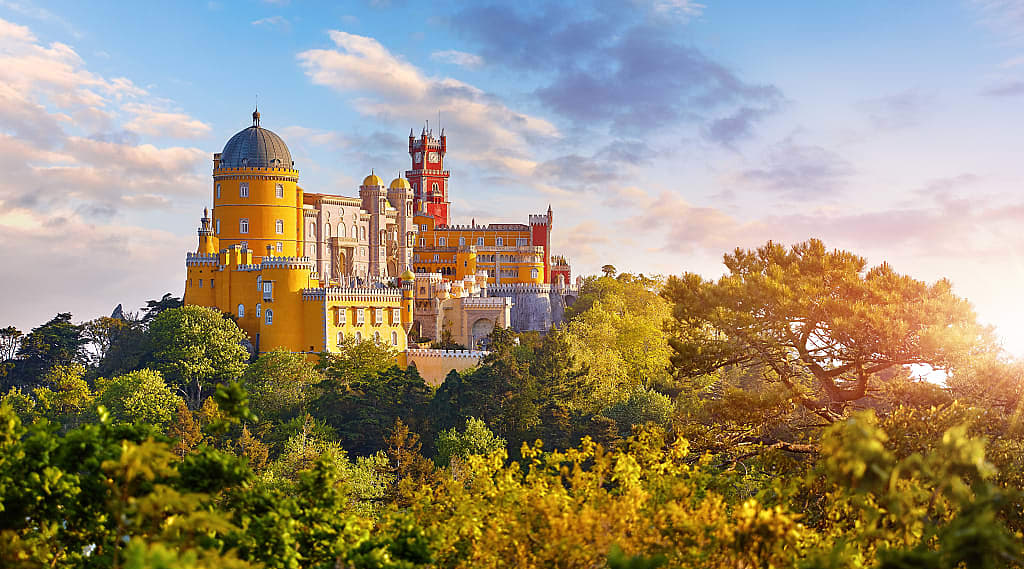 Pena Palace in Sintra, Portugal