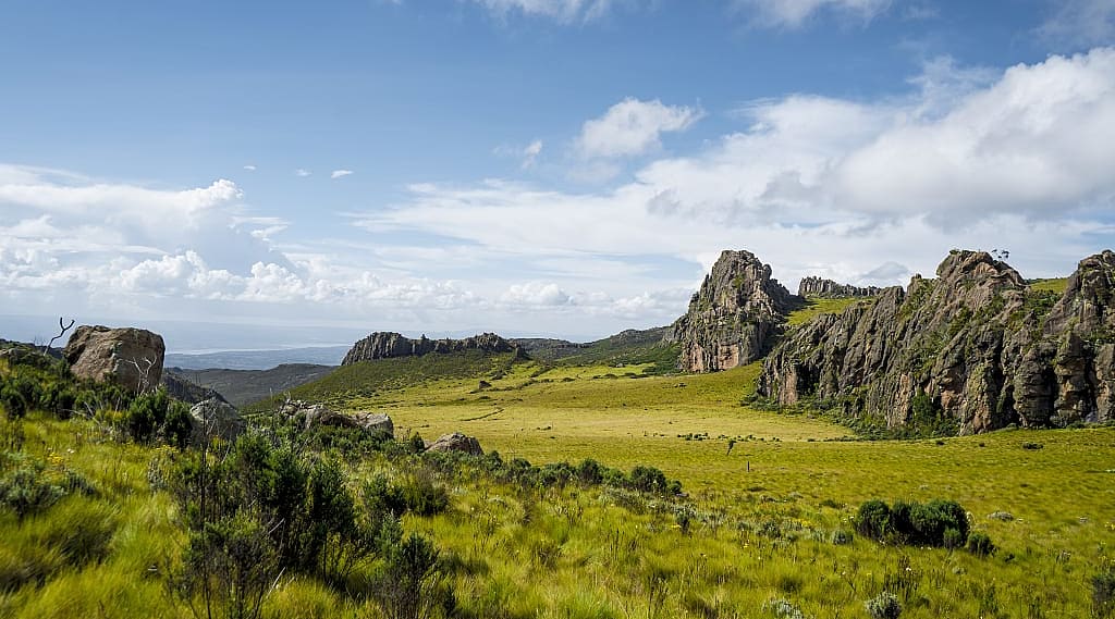 Beautiful landscape, Aberdare National Park, Kenya