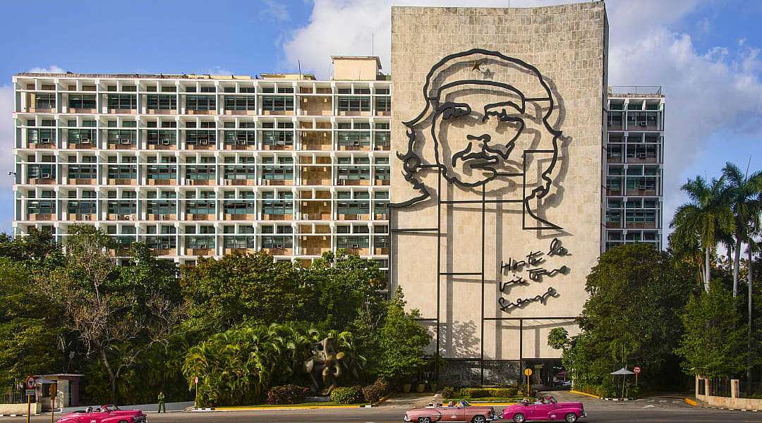 Che Guevara memorial at Plaza de la Revolucion in Havana, Cuba