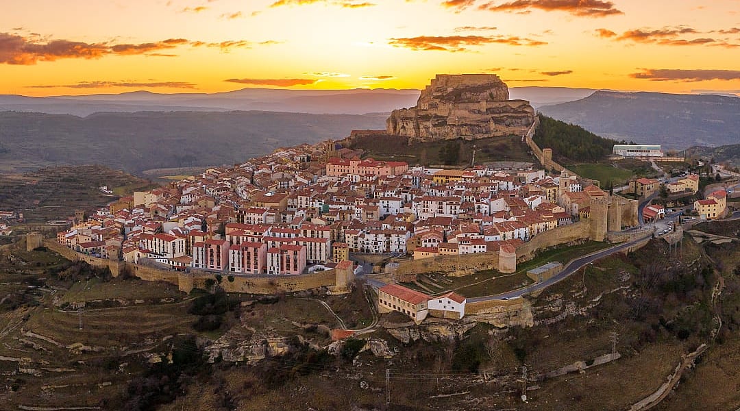 Medieval walled town of Morella, Spain