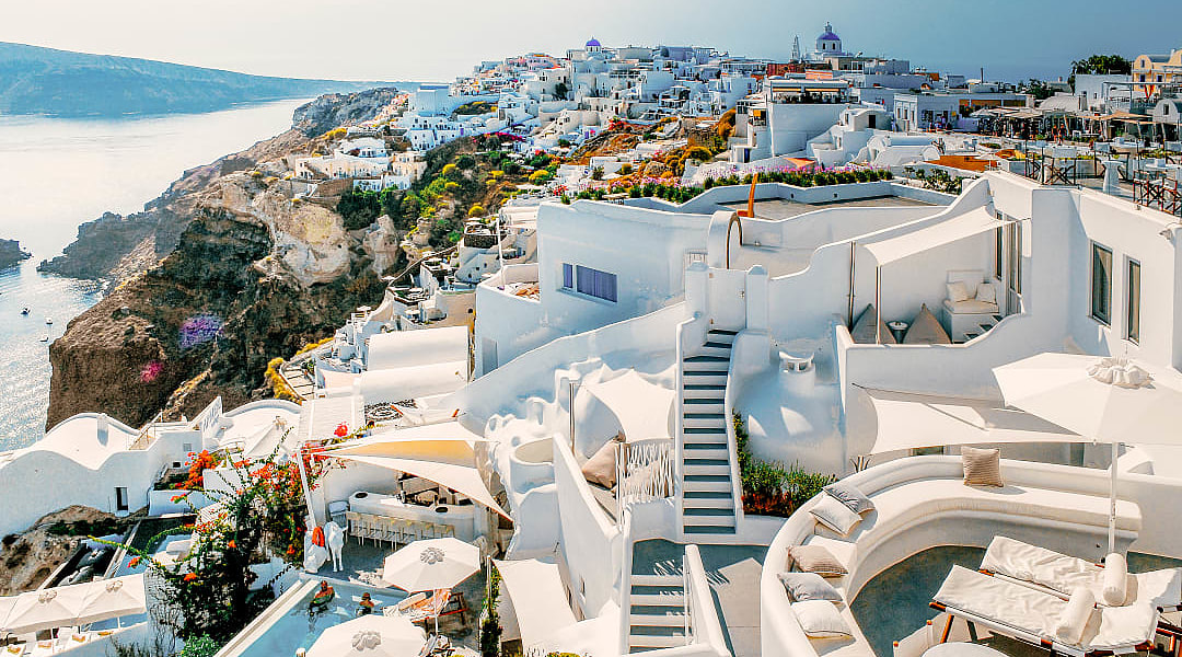 Santorini.