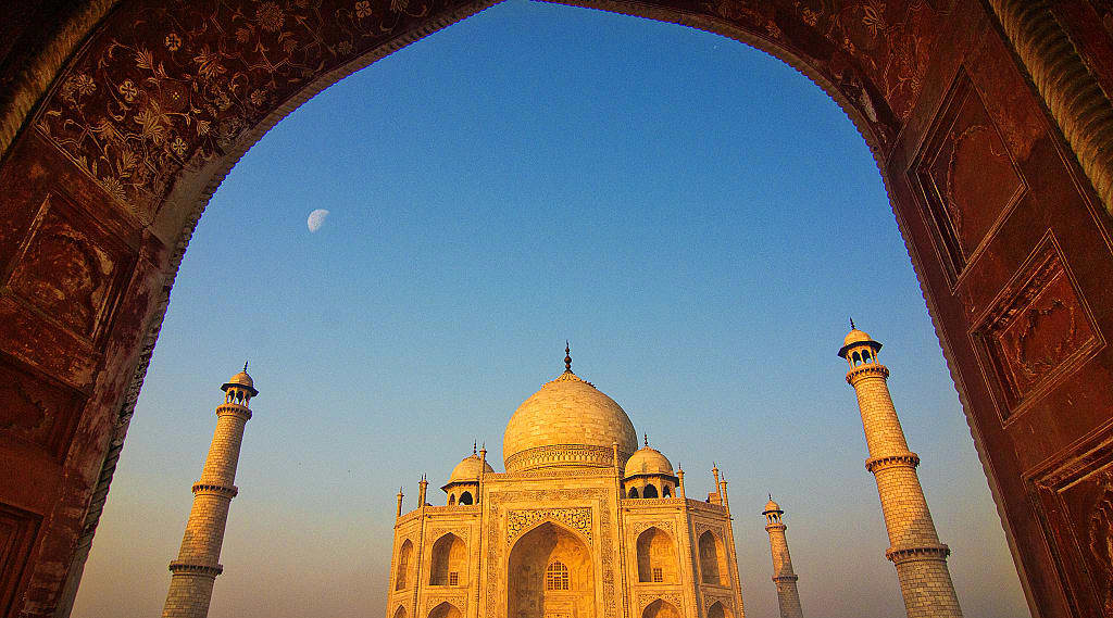 Taj Mahal in Agra, India