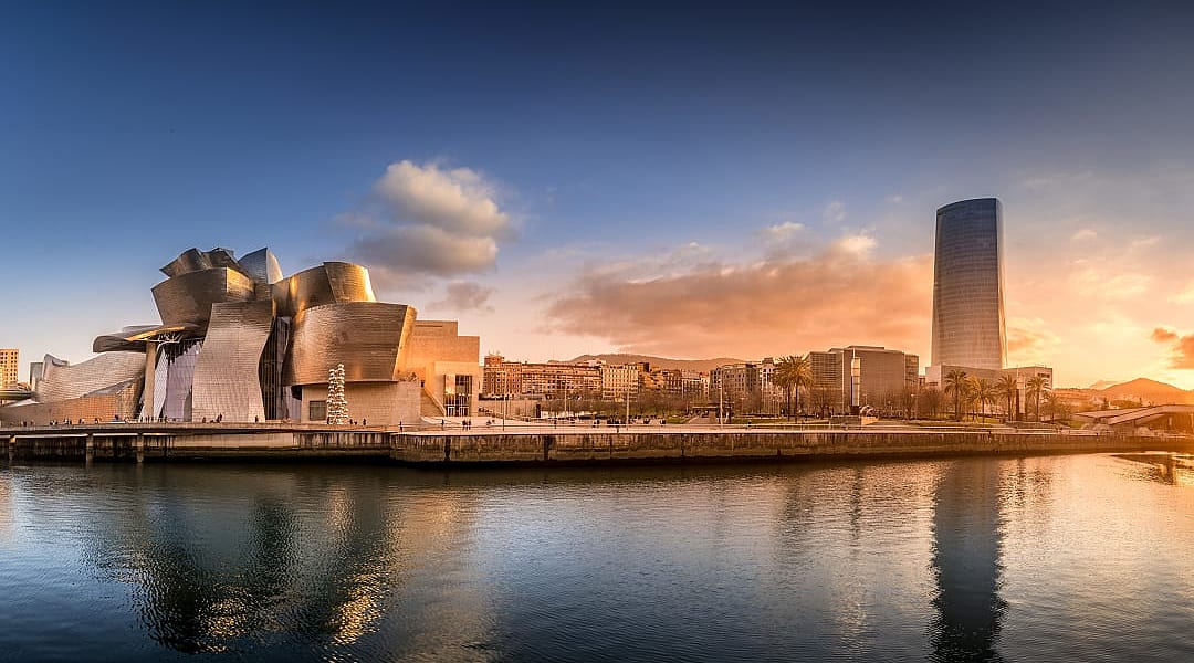 Guggenhiem Museum in Bilbao, Spain