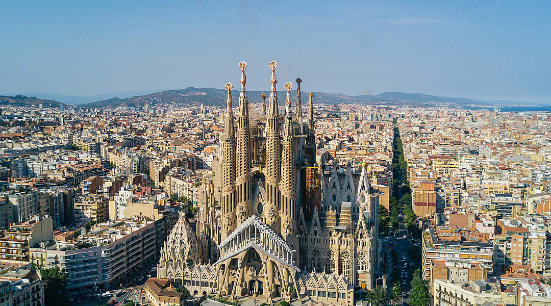 Sagrada Familia in Barcelona, Spain