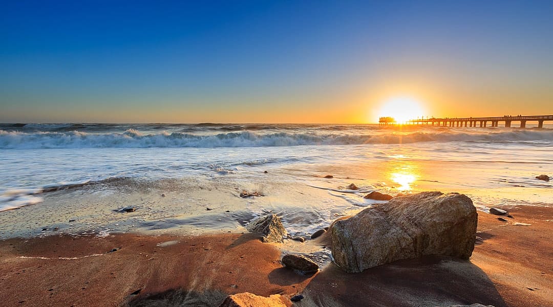 Jetti Pier in Swakopmund, Namibia