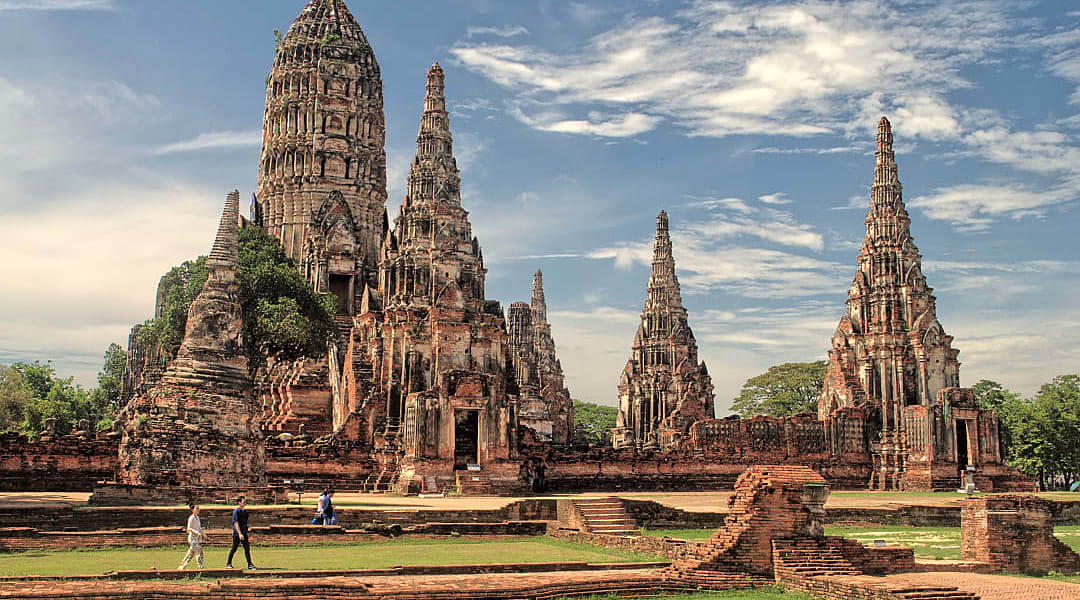 Chaiwatthanaram Temple in Ayutthaya, Thailand