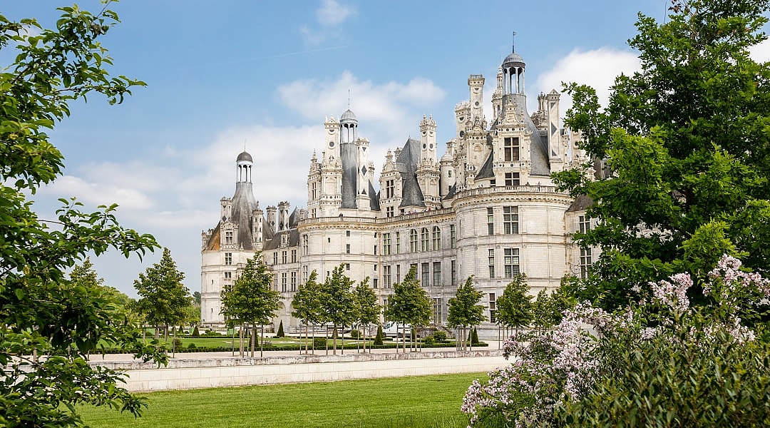 Château de Chambord in the Loire Valley, France