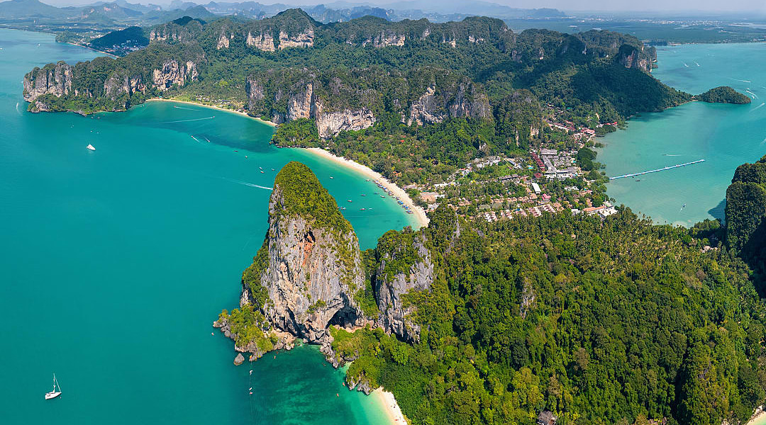 Phra Nang and Railay Beaches in Krabi, Thailand