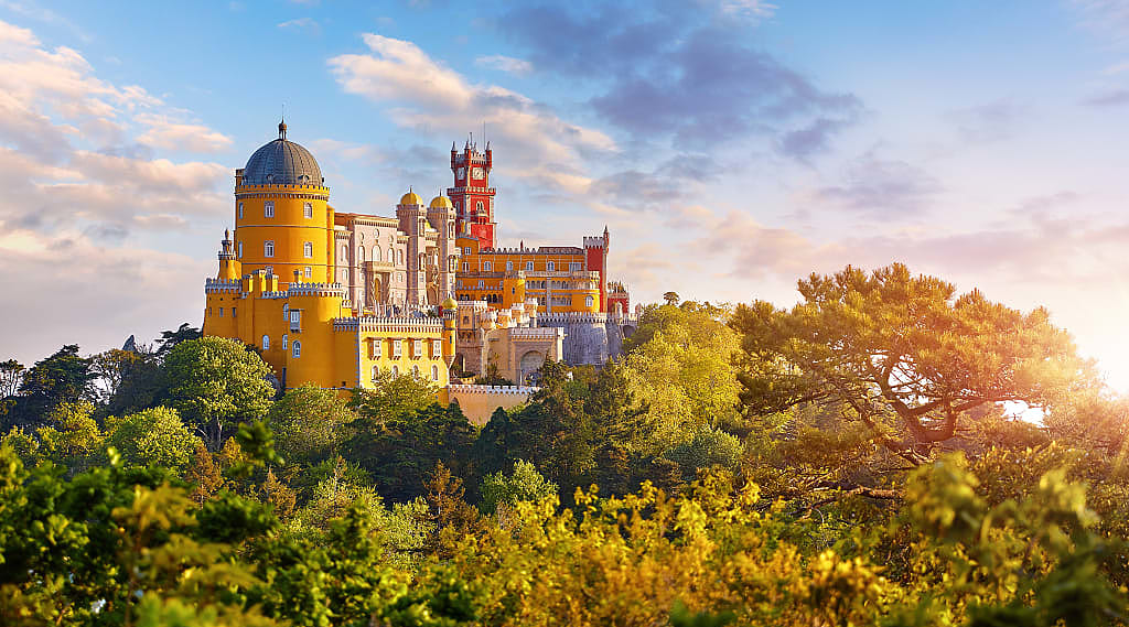 Pena Palace in Sintra, Portugal