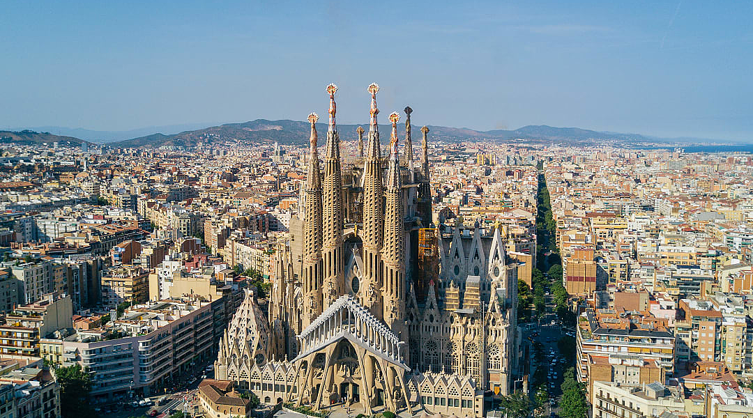 Sagrada Familia in Barcelona, Spain