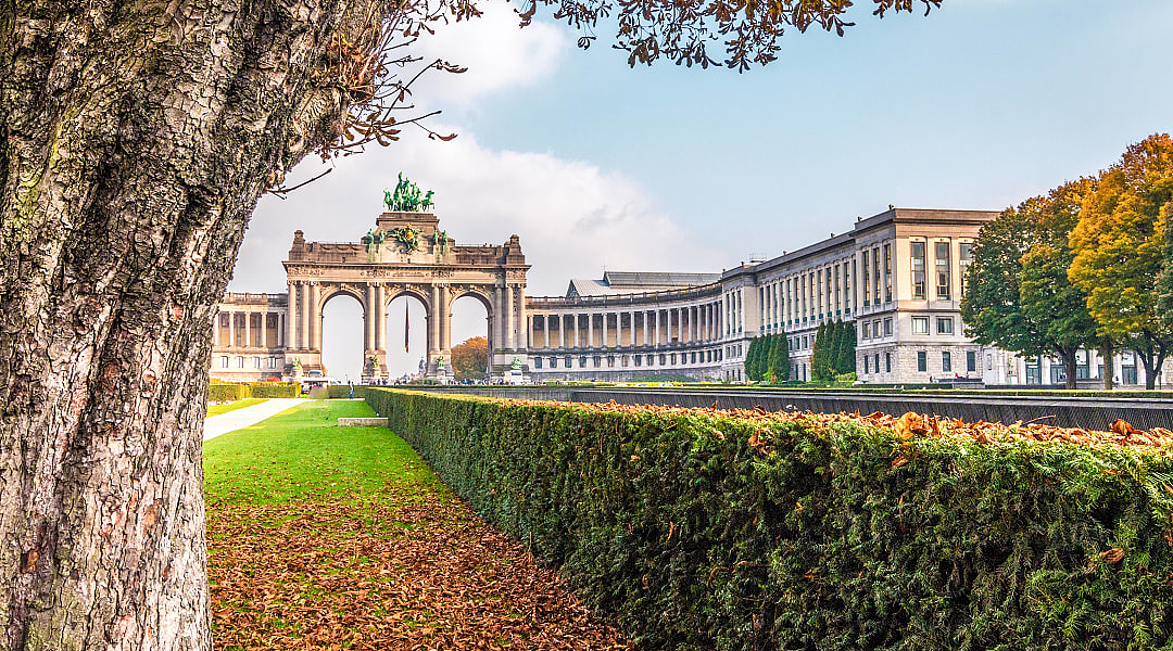 The Brussels Triumphal Arch in Belgium.