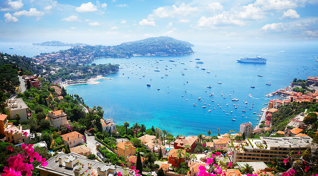 Côte d'Azur or French Riviera in France