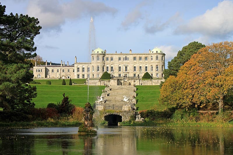 Powerscourt House country estate in Ireland
