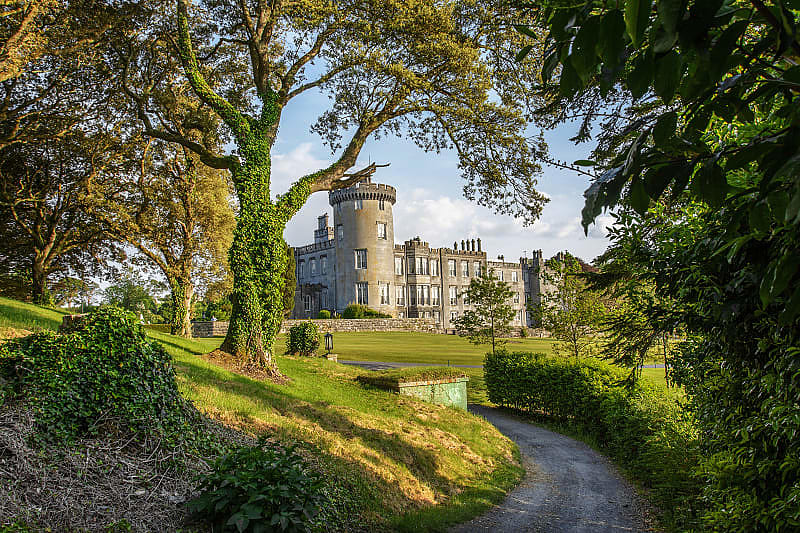 The road to luxury Dromoland Castle in county Clare