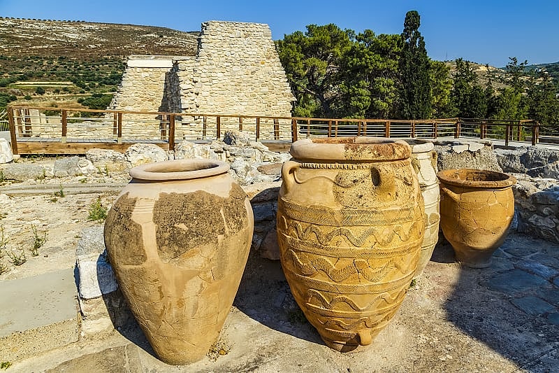 Greece Crete Heraklion Palace of Knossos